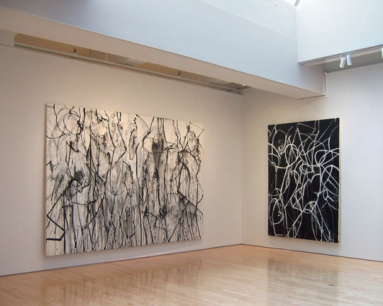 Nicolas Carone: Recent Paintings, Washburn Gallery, Installation View