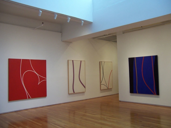 Lorser Feitelson Installation, Washburn Gallery
