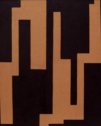 Untitled, 1952 (April 17), oil on canvasboard, 20 x 16 in.