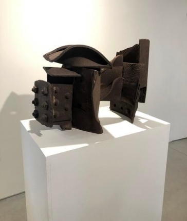 Richard Stankiewicz, Untitled, c. 1960, steel, 26 x 18 x 17 in.