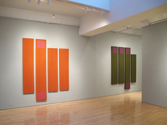 "Doug Ohlson: Panel Paintings from the 1960s" Washburn Gallery installation view