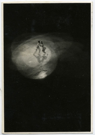 Skaters, 1960s, 4 1/8 x 2 3/4 in.