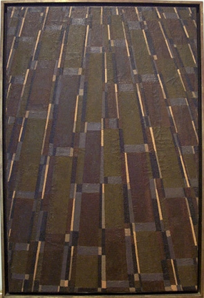 Untitled, 1950 (Late September - December 10), oil on canvas, 30 x 20 in.