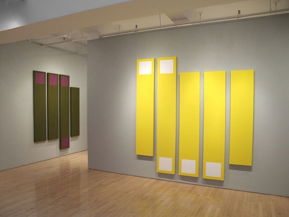 "Doug Ohlson: Panel Paintings from the 1960s" Washburn Gallery installation view