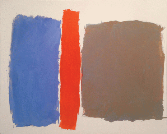 Untitled, 1963, oil on canvas, 25 x 31 in.