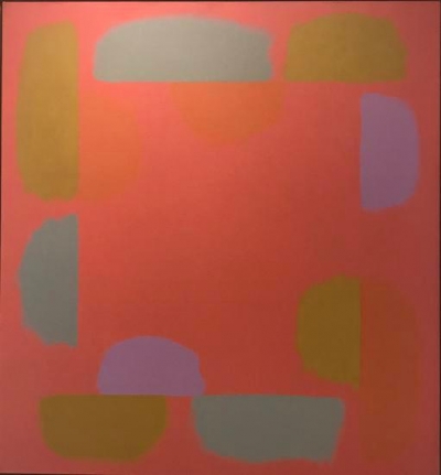 Untitled, c. 1976-77, oil on canvas, 55 x 51 in.