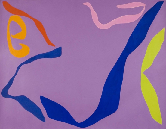 Untitled, 1970, oil on canvas, 70 x 90 in.