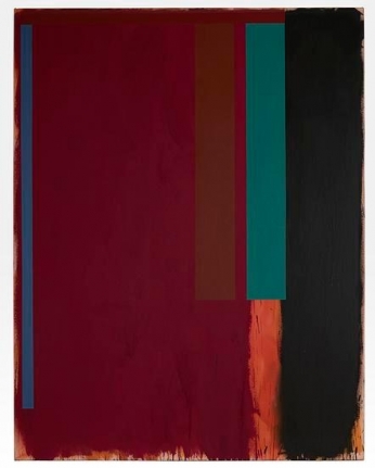 Beatrice, 1988, acrylic on canvas, 78 x 60 1/8 in.