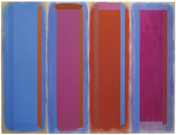 Salammbo, 1996, acrylic on canvas, 64 x 84 in.