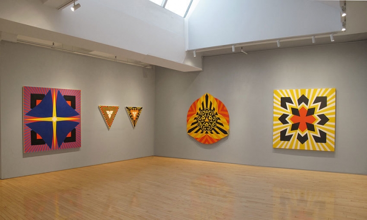 "Jack Youngerman: Triads Tondos Foils," Washburn Gallery, New York