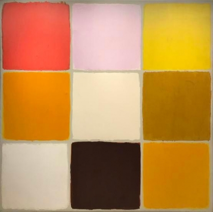Ray Parker, Untitled (No. 396), 1964, oil on canvas, 81 x 82 in.
