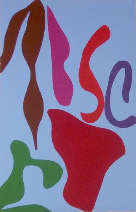 Untitled, 1971, oil on canvas, 36 x 24 in.