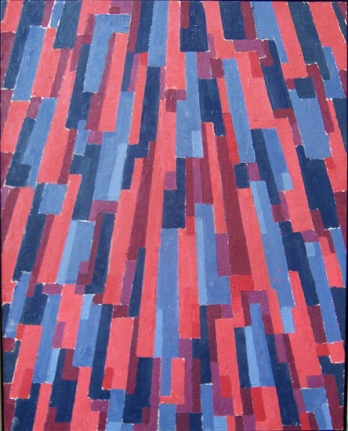 Untitled, c. 1950, oil on canvasboard, 20 x 16 in.