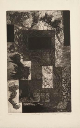Ghost Mark, 1949, etching on paper, 23 7/8 x 18 in., ed. 6/25