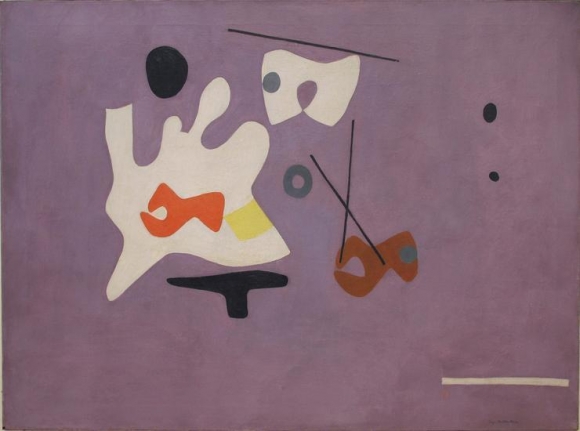 Cobalt Violet, 1938, oil on canvas, 30 x 40 in.