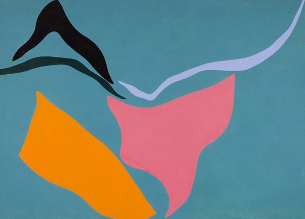 Untitled, 1971, oil on canvas, 60 x 84 in.