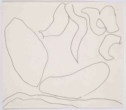 Untitled, c. 1968, ink on paper, 8 x 9 in.