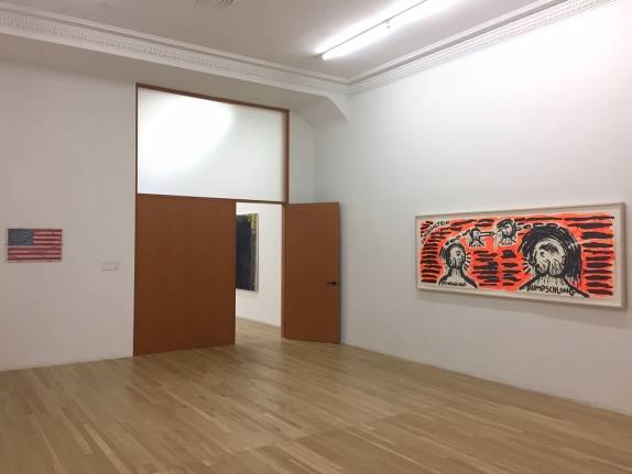 Installation of After the Fall, October 27 – November 27, 2017