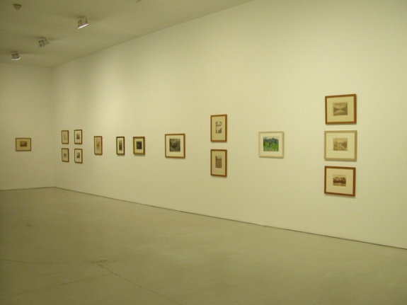Installation of Swiss Mountainscapes, January 25 – March 24, 2007