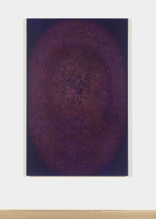Luisa Rabbia "Pulse (1)", 2015. Colored pencil, acrylic, paper mounted on canvas. 74 x 48 in - 188 x 122 cm