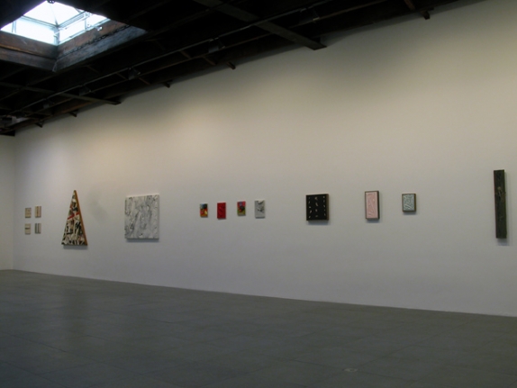 Installation view of Richard Allen Morris, Morris Code: Works from 1975 to 2007, at Peter Blum Chelsea, 2009.