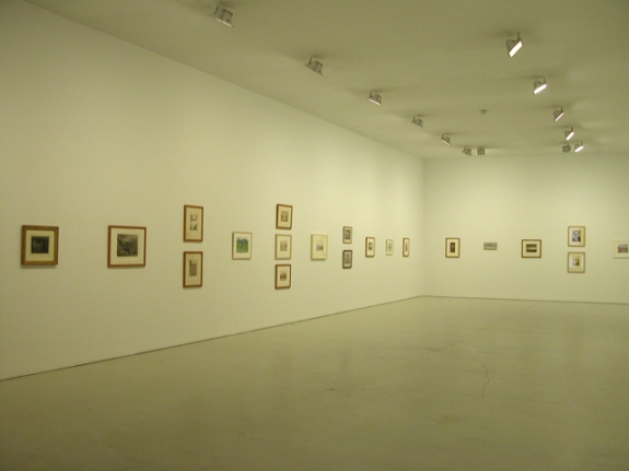 Installation of Swiss Mountainscapes, January 25 – March 24, 2007
