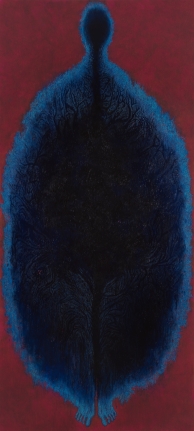 Whole, 2019 Colored pencil, pastel, acrylic and oil on canvas