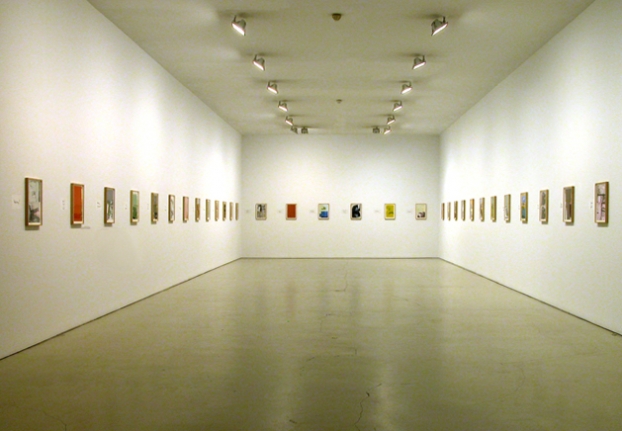 Installation view of John Beech & Edward Albee, Obscure/Reveal, 2008 at Peter Blum SoHo.