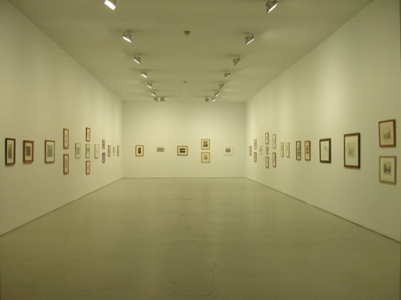 Installation of Swiss Mountainscapes, January 25 – March 24, 2007