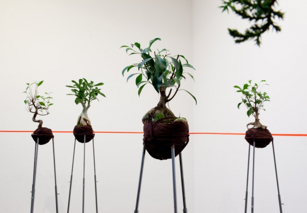 Installation view of Su-Mei Tse, Words and Memories, 2009 at Peter Blum Chelsea.