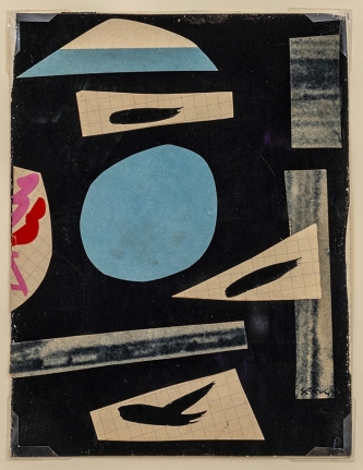Sonja Sekula work on paper from 1950, Peter Blum Gallery