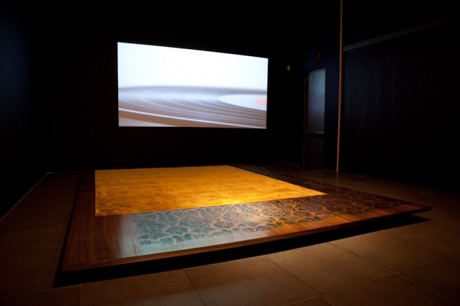 Installation view of Su-Mei Tse, Words and Memories, 2009 at Peter Blum Chelsea.