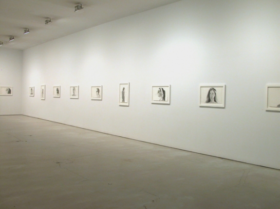 Installation view of Alex Katz, Drawings, 2009 at Peter Blum SoHo.