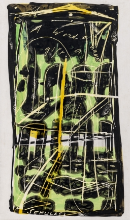 Sonja Sekula work on paper from 1952, Peter Blum Gallery