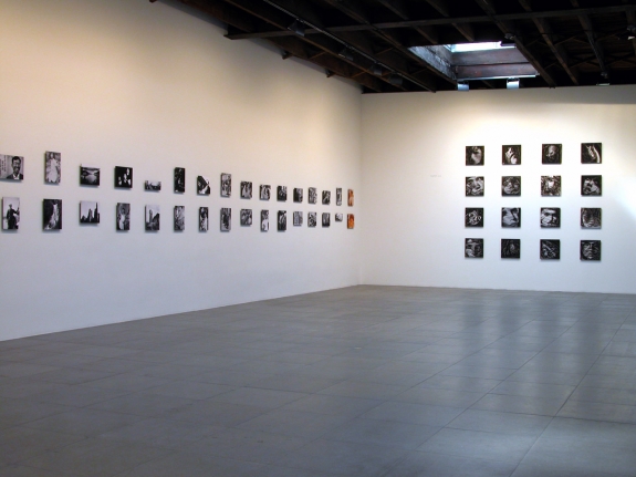 Installation view of Chris Marker, “Quelle heure est-elle?”, 2009 at Peter Blum Chelsea.