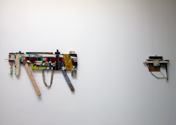 Installation view of Richard Allen Morris, Morris Code: Works from 1975 to 2007, at Peter Blum Chelsea, 2009.