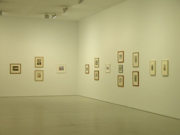 Installation of Swiss Mountainscapes, January 25 – March 24, 2007