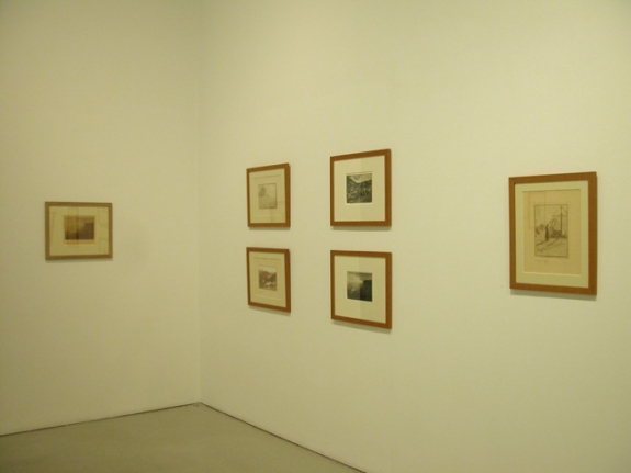 Installation of Swiss Mountainscapes, January 25 – March 24, 2007