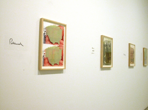 Installation view of John Beech & Edward Albee, Obscure/Reveal, 2008 at Peter Blum SoHo.