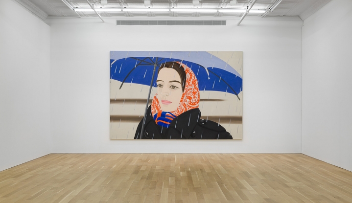 Installation of Three Paintings, November 16, 2017 – January 27, 2018