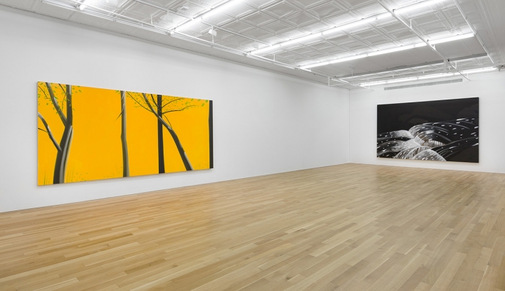 Installation of Three Paintings, November 16, 2017 – January 27, 2018