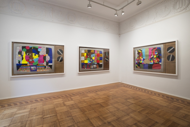Derrick Adams: LIVE and IN COLOR Installation View