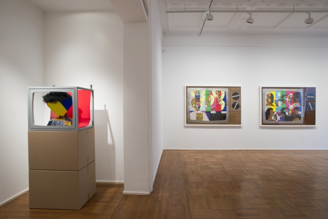 Derrick Adams: LIVE and IN COLOR Installation View