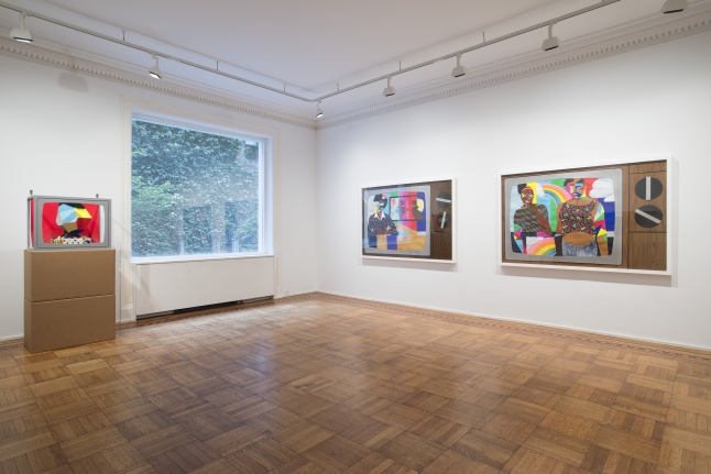 Derrick Adams: LIVE and IN COLOR Installation View