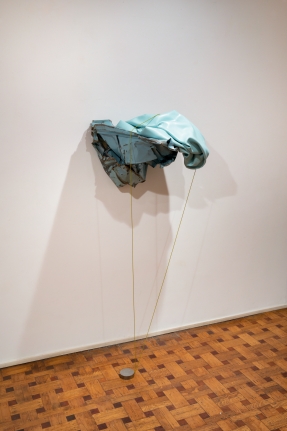 Installation view of the Kennedy Yanko exhibition, "Postcapitalist Desire" at Tilton Gallery.