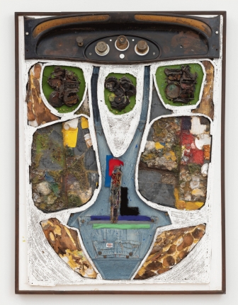 Noah Purifoy Lace Curtain, 1993