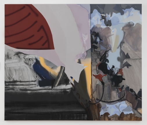 Han Bing Wednesdays, 2018 Acrylic and oil on linen 68 x 80 inches