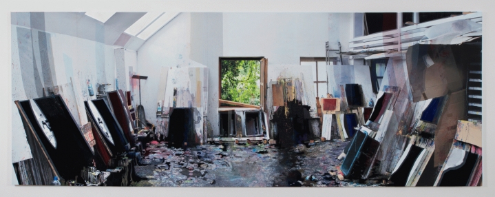Berend Strik Decipher the Artist's Mind: Endless Painterly Space (Arnulf Rainer Studio), 2014