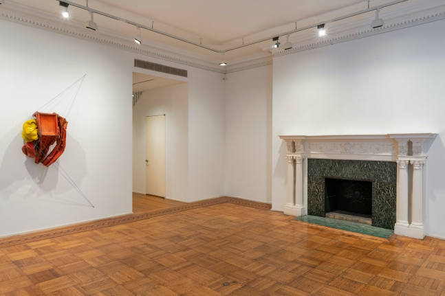 Installation view of the Kennedy Yanko exhibition, "Postcapitalist Desire" at Tilton Gallery.