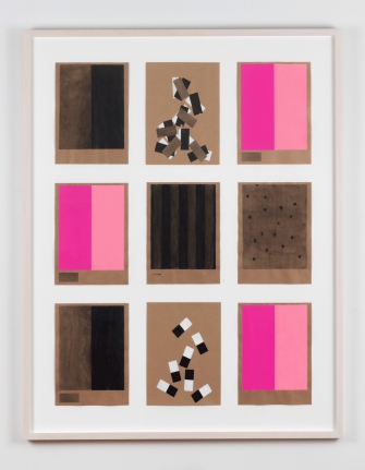 Kianja Strobert 3 x 3 no. 6 - Ich liebe dich - Pink, 2018